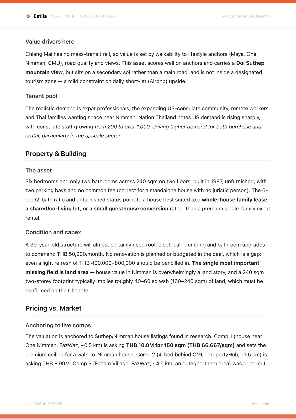 Estlla investment memo — page 4